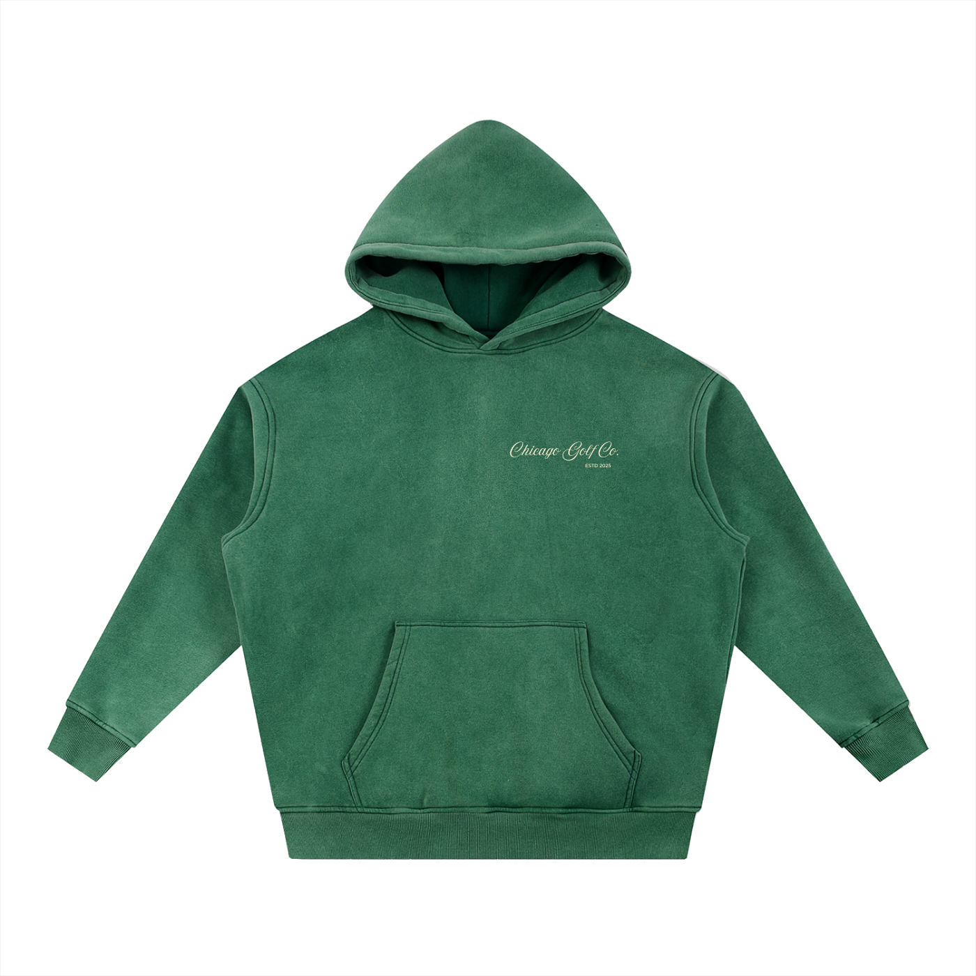 Windy City Par Club Oversize Hoodie (Vintage Green)