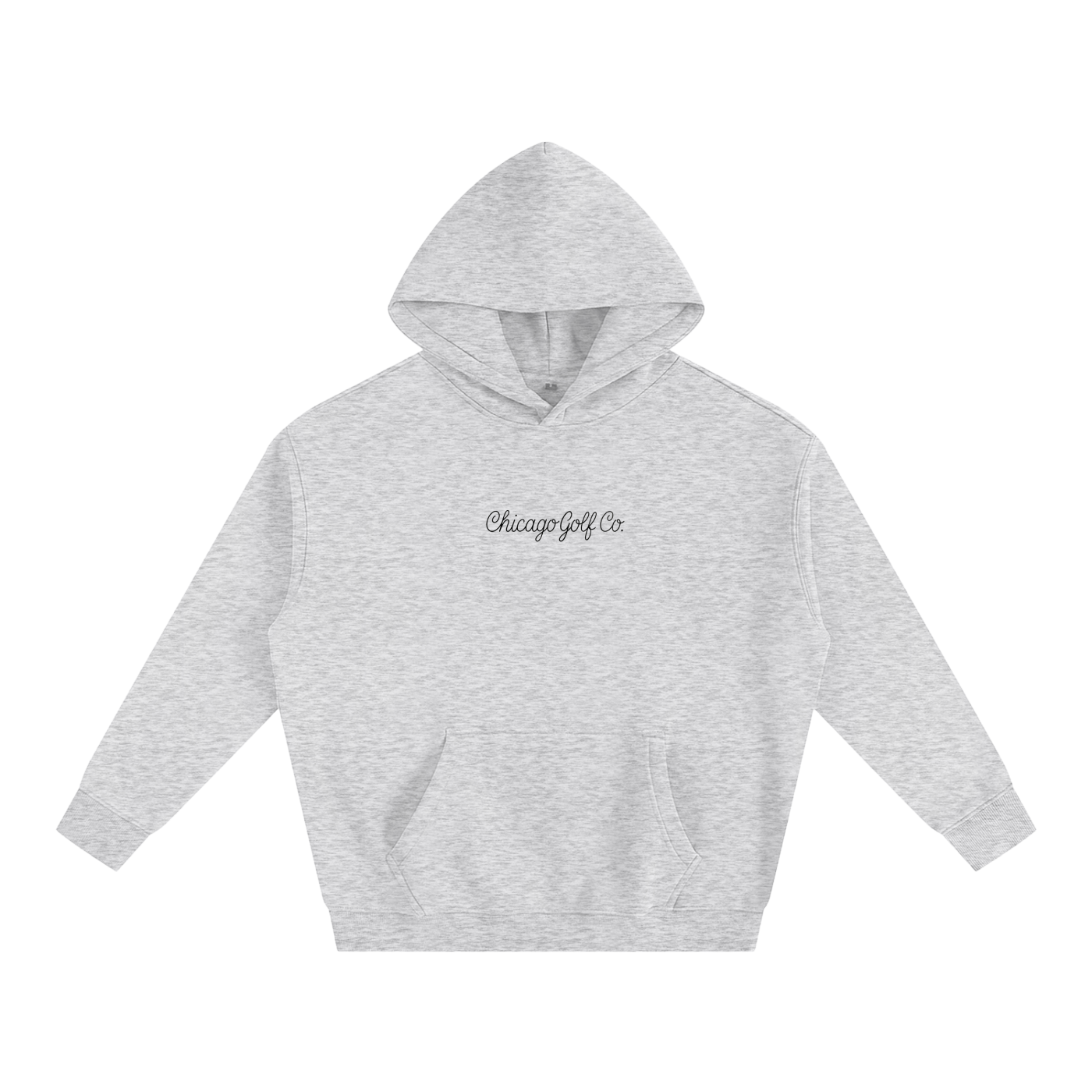 Illinois Course Map Oversize Fleeced Hoodie