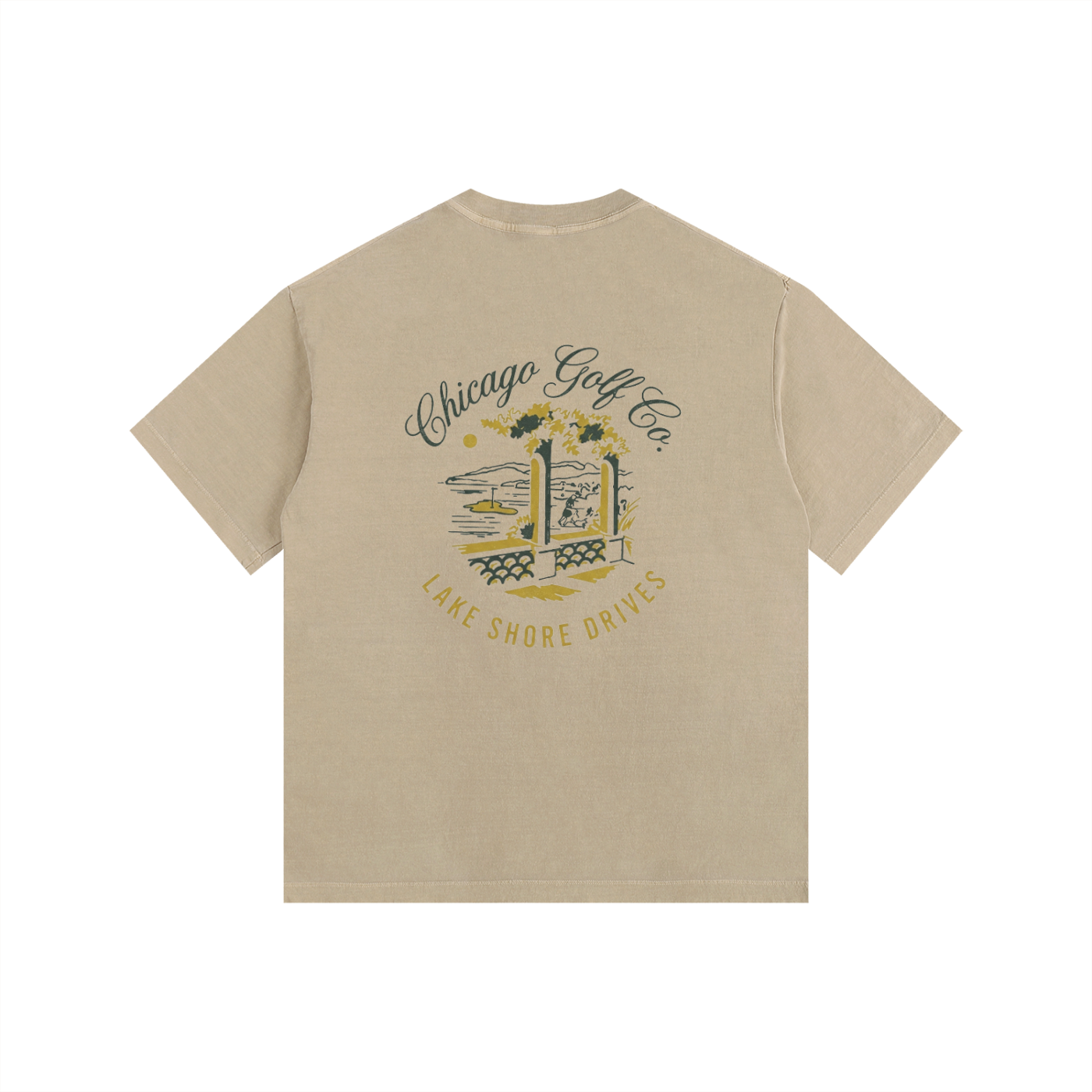 Lakeshore Drives Oversized Cotton T-Shirt