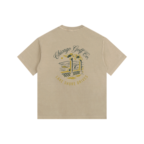 Lakeshore Drives Oversized Cotton T-Shirt