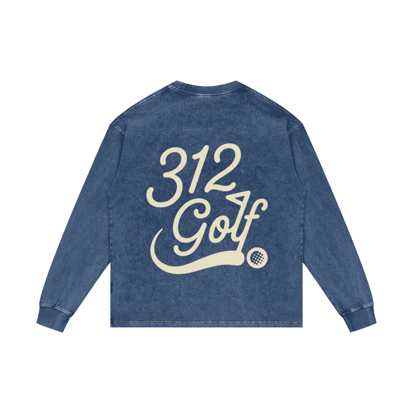 312 Golf Acid Wash Long Sleeve