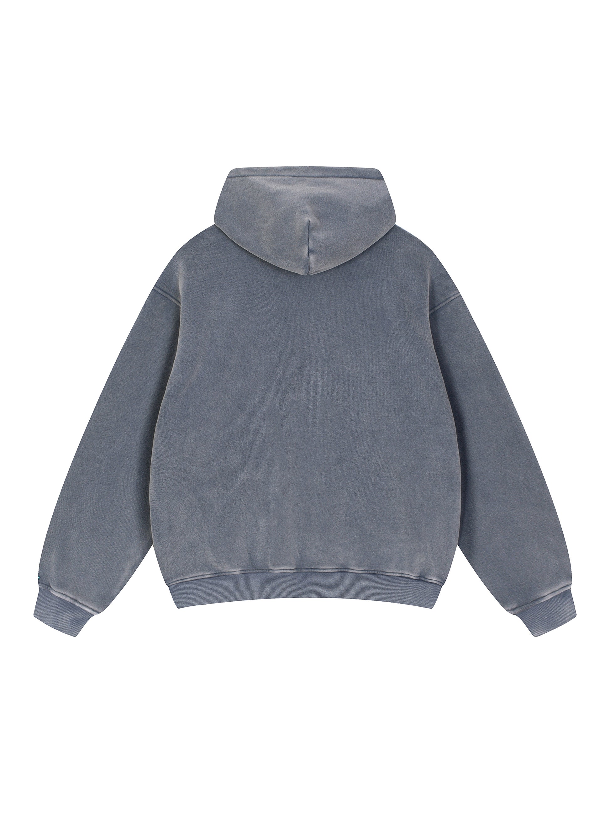 Snow Wash Fleece Oversize Hoodie