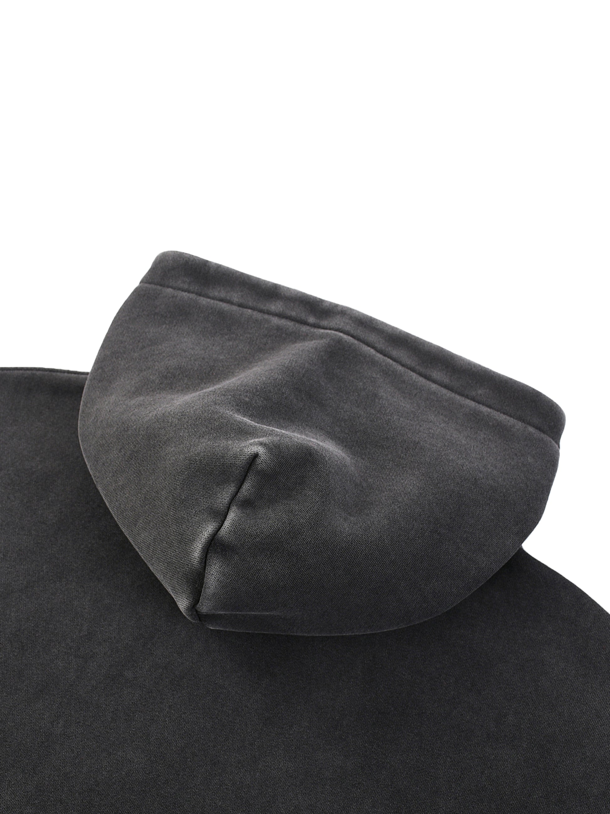 Snow Wash Fleece Oversize Hoodie